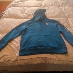 Carhartt Women's Bright Blue Hoodie